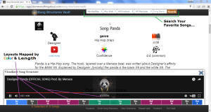 Visualized Song Structure Screenshot